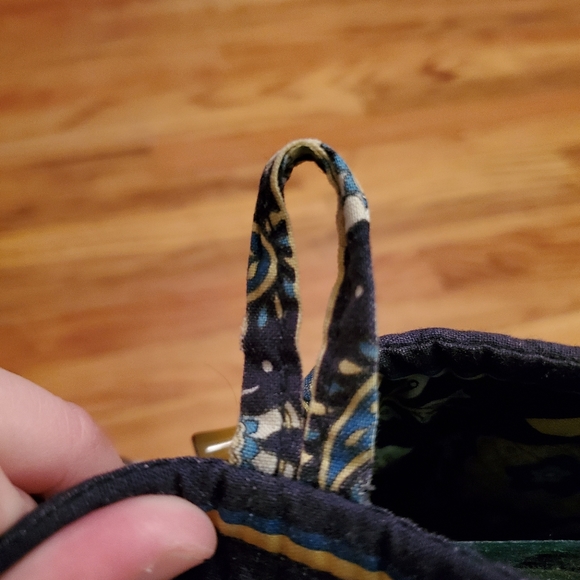 Vera bradley tote in retired Ellie Blue - Picture 5 of 8